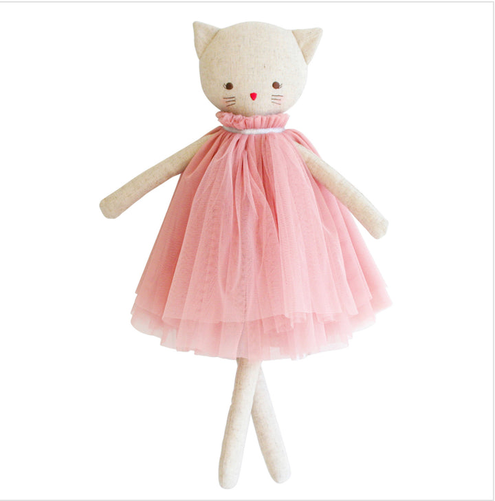 AURELIE LINEN CAT DOLL - BLUSH